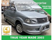 2003 TRUE YEAR Toyota Unser 1.8 LGX (A) NEW 2K METALLIC PAINT PROMOTION