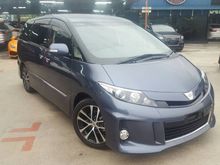 2014 TOYOTA ESTIMA 2.4 AERAS FACELIFT ** 7 SEATER ** 2 POWER DOOR ** SEMI BLACK HALF LEATHER ** GENUINE TRUSTED DEALER * CALL GET BETTER DEAL *