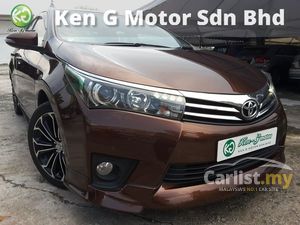 2014 Toyota Corolla Altis 2.0 V Sedan LEATHER SEAT TOUCH SCREEN DVD HIGH SPEC