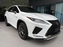 2021 Lexus RX300 2.0 F Sport SUV/BLACK LEATHER SEATS/360CAM