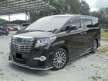 2015 Toyota Alphard 2.5 G S MPV X AH30 8-Seater 2Powerdoor Powerboot 360Camera Reg.2019