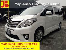 2012 Toyota Alphard 3.5 ZG CALL 019-3331692 SENTUL YAP BROTHERS THE BRAND YOU TRUST SINCE 1988