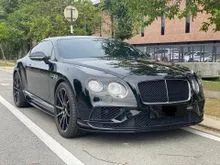 2017/22 Bentley Continental GT 4.0 V8 S Coupe (A) New Facelift Design, Active Spoiler, Black Leather Seat, Exhaust On Off Valve, Sport Mode, Reverse C