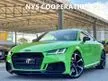 Recon 2022 Audi TTRS 2.5 Sport Edition Coupe TFSI Quattro Unregistered Exclusive Kyalami Green Exterior Colour RS Sport Exhaust System RS Brembo Brake Kit R