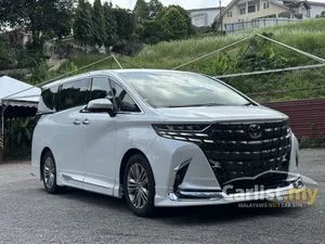 2025 Toyota Alphard 2.5 Z Modelista BODYKIT MOONROOF 360 CAMERA HUD DIM BSM