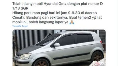 Hyundai Lawas Anthony Ginting Raib, Ini Tips agar Mobil Aman dari Maling