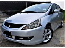2009 Mitsubishi Grandis 2.4 MPV FULL LEATHER SEAT ROOF TOP TV CAR KING CONDITION