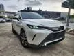 Recon 2021 Toyota Harrier 17K KM Guarantee Accident Free Real Mileage