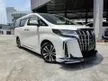 Recon MODELLISTA 23K MILEAGE 2021 Toyota Alphard 2.5 SC SUNROOF DIM BSM UNREG OFFER UNIT