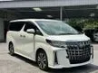 Recon 2021 Toyota Alphard 2.5 G S C Package MPV RAYA PROMOTION GRADE 5A 2POWER SLIDE DOORS POWER BOOT 3EYES LED DIM BSM