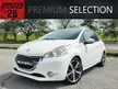 Used ORI2013 Peugeot 208 1.6 SPORT 2 DOOR PANAROMIC ROOF ONE OWNER NEW PAINT DVD & RESERVE CAMERA DISPLAY 1 YEAR WARRANTY PROVIDED BUY SAFE