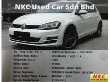 2013 Volkswagen GOLF 1.4 (A) TSI MK7 BLUEMOTION