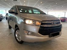 2017 Toyota Innova 2.0 G MPV