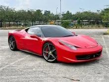 2011 Ferrari 458 4.5 Italia Coupe