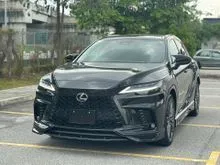 2024 Lexus RX 500h 2.4 F Sport SUV Grade 5A Japan Spec With Full TRD Bodykit, Panoramic Roof, Mark Levinson And More Open For Booking