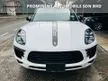 Used PORSCHE MACAN 3.0 GTS NEW FACELIFT 2025 2018 ,CRYSTAL WHITE IN COLOUR,FULL LEATHER SEAT BLACK IN COLOUR,PANORAMIC ROOF,ONE OF DATIN OWNER