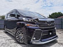 2016 Toyota Vellfire 2.5 Z G Edition MPV FULL SPEC JBL HOME THEATHER