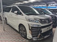 2019 Toyota Vellfire 2.5 MPV ZG MODELLISTA JBL UNREG