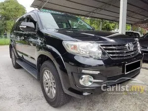 2015 Toyota Fortuner 2.7 V SUV 4WD AT FULL SERVICE RECORD ORI PAINT