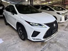 2021 Lexus RX300 F Sport 2.0 Turbo Black Interior