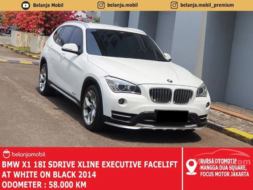 Jual Mobil BMW X1 2014 sDrive18i xLine 2.0 di DKI Jakarta Automatic SUV Putih Rp 209.000.000