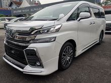 2015 Toyota Vellfire 2.5 ZG SUNROOF LEATHER PRE CRASH MODELLISTA