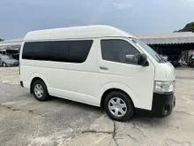 2015 Toyota Hiace 2.5 Window Van (M) - HIGH ROOF / 12 SEAT / AIRCOND