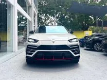 2018/2021  Lamborghini Urus 4.0 V8 SUV (CBU)  Full Service Record (Lamborghini Malaysia)  Only 39K KM