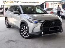 2022 Toyota Corolla Cross 1.8 Hybrid SUV (A) FULL SERVICE RECORD UNDER HONDA WARRANTY LOW MILEAGE 55K KM