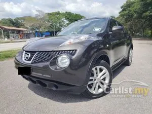 Nissan JUKE 1.6 (A) SUPER CLEAN INTERIOR , NEW PAINTING, STILL 1 HOUSE WIFE OWNER.