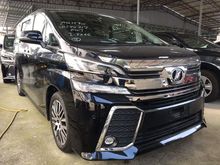 2017 TOYOTA VELLFIRE 2.5 ZG (SUNROOF) SPECIAL PROMOTION BAGI JADI JAA