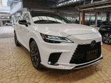 [GRADE 5A] 2024 LEXUS RX 350 2.4 F SPORT TURBO AWD P/ROOF HUD 360 CAMERA BSM DIM (A) UNREG RX350