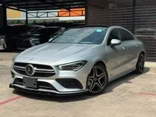 RECON 2022 Mercedes-Benz AMG CLA35 2.0 4MATIC Coupe SUPER LOW MILEAGE 7K-KM ONLY AMG RECARO BUCKET SEAT 360 Camera HUD & BSM CLA35