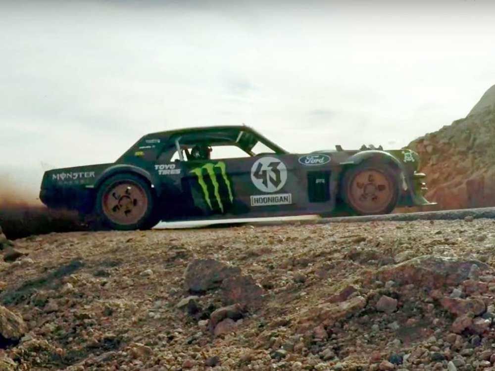Video Terbaru Ken Block, Nyaris Masuk Jurang dan Menabrak Tebing