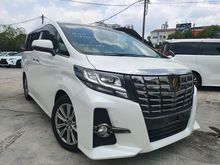 2017 Toyota Alphard 2.5 G SA MPV,TYPE BLACK,POWER BOOT,2 POWER DOOR,2017 UNREG