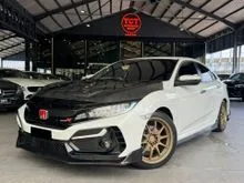 2017 Honda Civic 1.5 TC-Premium TCP #TYPE R BODYKIT #CARBON FIBER BONNET #18 INCH CE28 SPORT RIM #FULL CUSTOM EXHAUST #PADDLE SHIFT Sedan