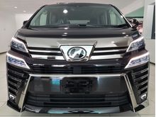 2018 Toyota Vellfire 2.5 ZA 7S RADAR 2PDR DIM RMTR RCA OFFER