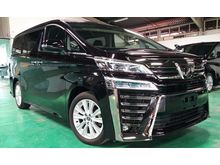2018 Toyota Vellfire 2.5 ZA 7S RADAR 2PDR DIM RM RCAM