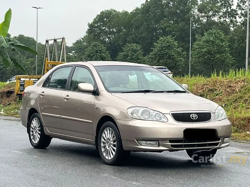 Altis 2004 Used 2004 Toyota Corolla Altis 1.6 E Sedan - Carlist.my