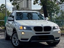 2014 BMW X3 2.0 xDrive20d SUV CMCO OTR PRICE F.SERVICE BMW MALAYSIA VERY LOW MIL 15K KM A YEAR ONLY