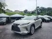 Recon 2019 Lexus RX300 2.0 Version L SUV - 4WD - Ocher Brown Leather Seat, Head Up Display, Rear Entertainment System, 4 Camera, Sunroof - Cars for sale