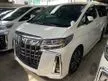 Recon 2019 TOYOTA ALPHARD 2.5 G S C PACKAGE