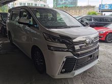 2015 Toyota Vellfire 2.5 ZG JBL MPV
