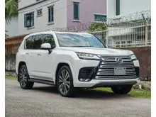 FULL SPEC BLACK INTERIOR COOLBOX MARK LEVINSON SOUND SYSTEM 360CAMERA SOFT DOOR CLOSE AIR SUSPENSION 2022 Lexus LX600 LX 600 3.4 V6