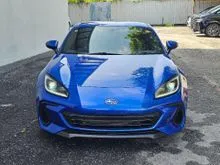 FREE 6 YEAR WARRANTY UNREG 2022 Subaru BRZ 2.4 EyeSight Coupe 6 MANUAL  BLUE / CUSCO ADJUSTABLE HI LOW/ PROCESSING FEE RM1350