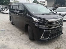 2015 Toyota Vellfire 2.5 ZG ROOF TV MONITOR FREE 1 YEAR WARRANTY UNREG 15