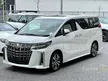 Recon (READY STOCK) 2022 Toyota Alphard 2.5 SC Package MPV, UNREGISTERED + GRADE 6A + AT SHOWROOM + FREE WARRANTY SERVICE TOUCH UP FULL TANK,