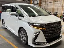 2025 Toyota Alphard 2.5 Z-Spec Modelista MPV(Unregistered)Ori Modelista Bodykit/Grade5A/3k Mileage