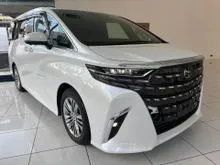 2023 Toyota Alphard 2.5 Z MPV * SUNROOF / 360 CAMERA / ROOF MONITOR / DIM / BSM / FREE 7 YRS WARRANTY