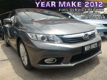 2012 Honda Civic 1.8 S Sedan (A) WELL SERVICE FULL BODYKIT PERFECT CONDITION